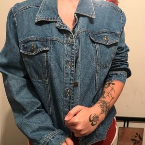 👽 cropped denim jacket 👽